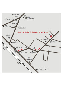 Takuフォトギャラリー地図-
